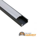 Original 1506 Black Aluminium Extrusion (3m)