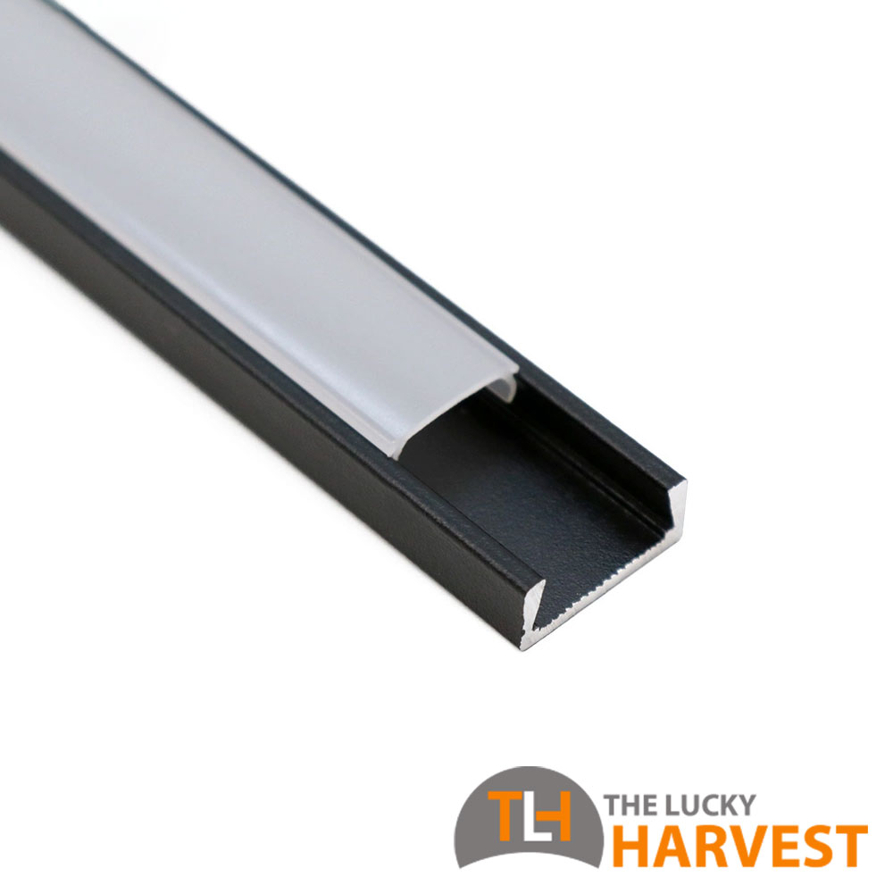 Original 1506 Black Aluminium Extrusion (3m)