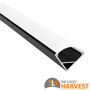 Corner 1616 Black Aluminium Extrusion (3m)