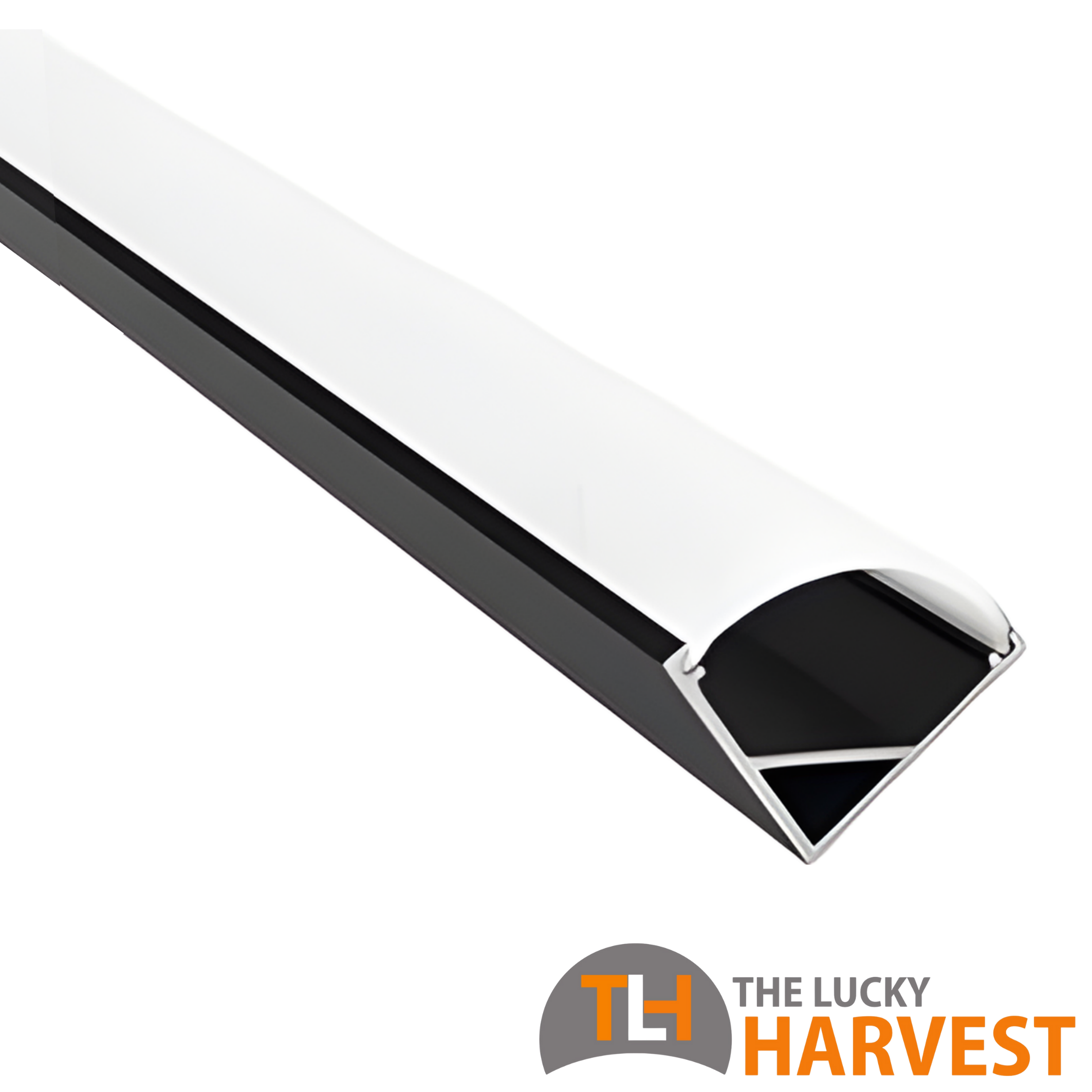 Corner 1616 Black Aluminium Extrusion (3m)