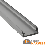 Micro 1207 Black Aluminium Extrusion (3m)