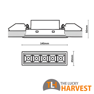 Cellules 5 Downlight