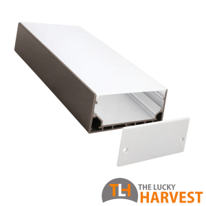 Lucent Flat 3575 Aluminium Extrusion (3m)