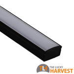 Original 1708 Black Aluminium Extrusion (3m)