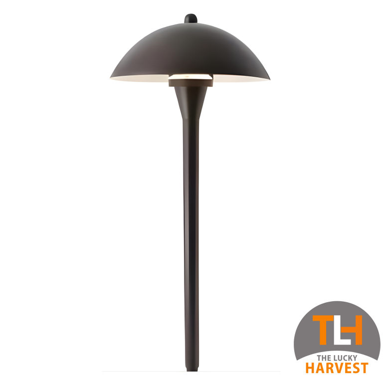 Antique Bronze Shroom 596 Garden Light