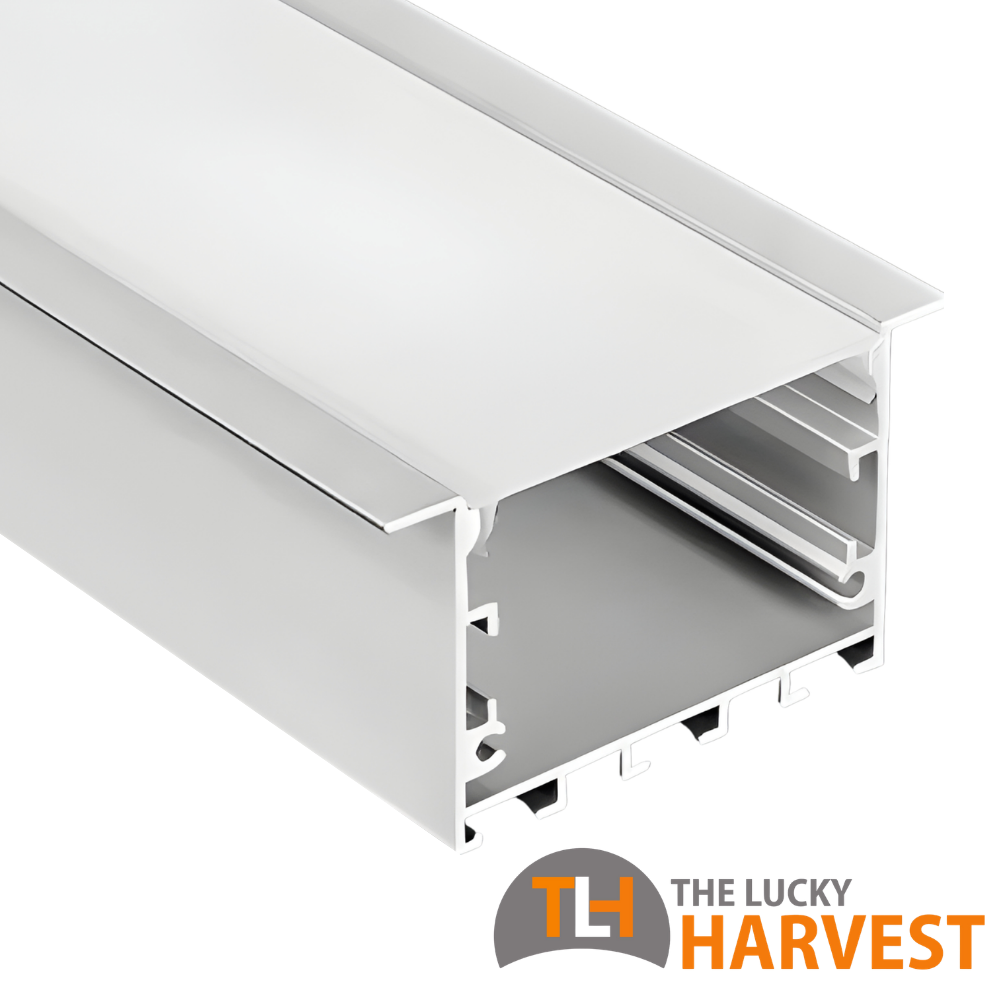 Lucent 3565 Recessed Aluminium Extrusion (3m) - Image 2