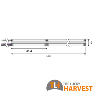 12mm RGBW LED Strip - 16w/m