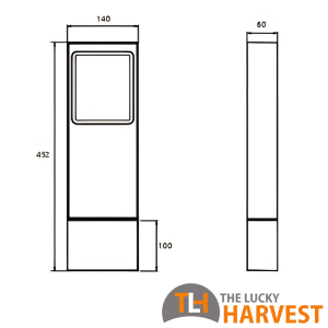 Quadro 4514 Street Wall Light