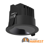 Rondell 75 Wash Black Downlight