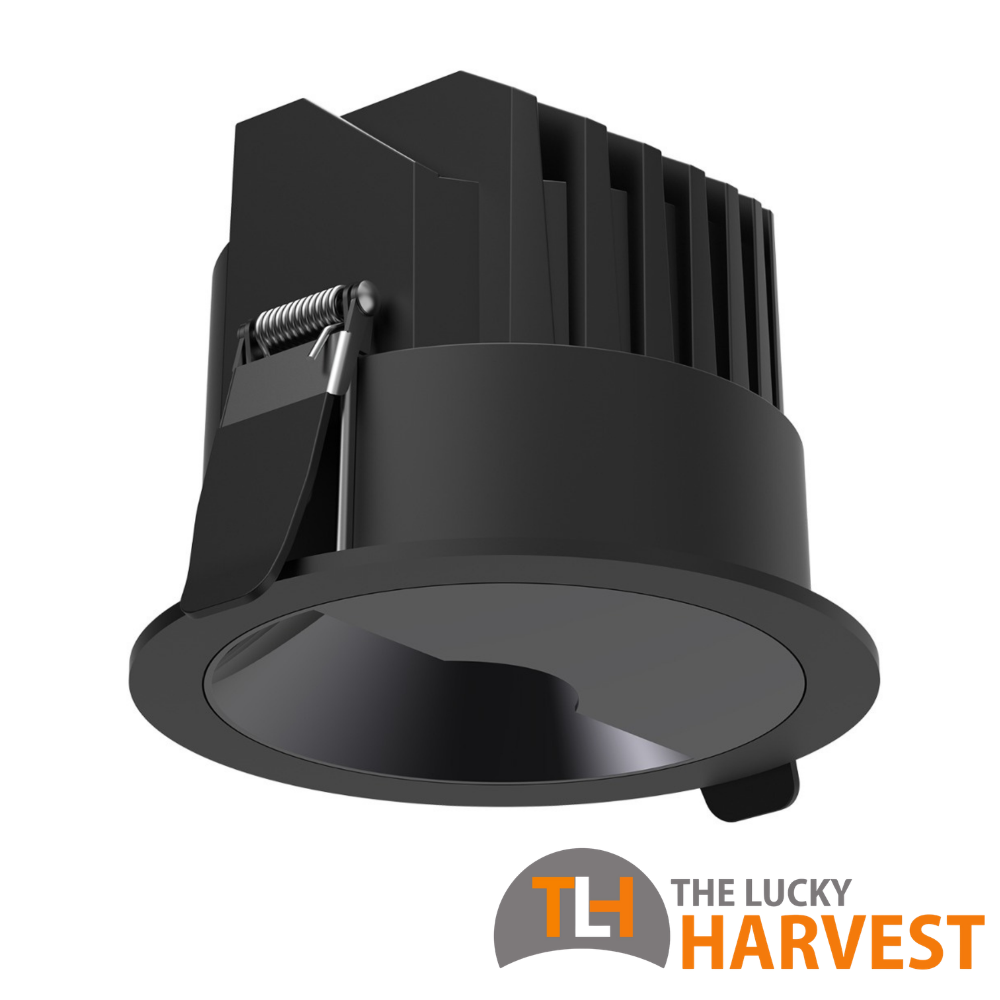 Rondell 75 Wash Black Downlight