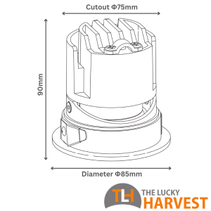 Rondell 75 Wash Downlight