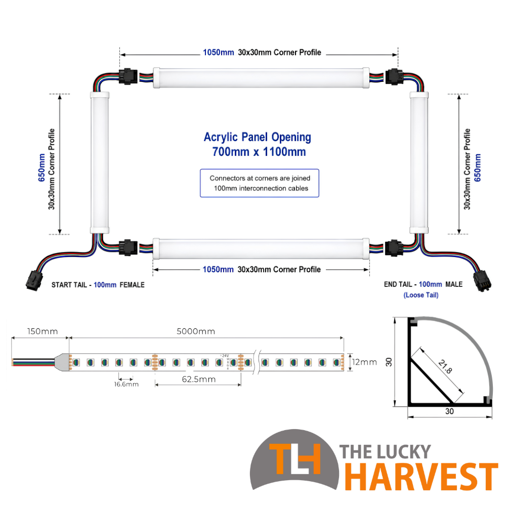 Acrylic Rectangle Assembly - Image 2