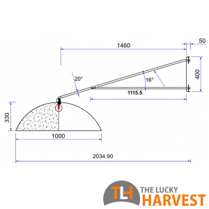 Braccio 1000 Wall Light