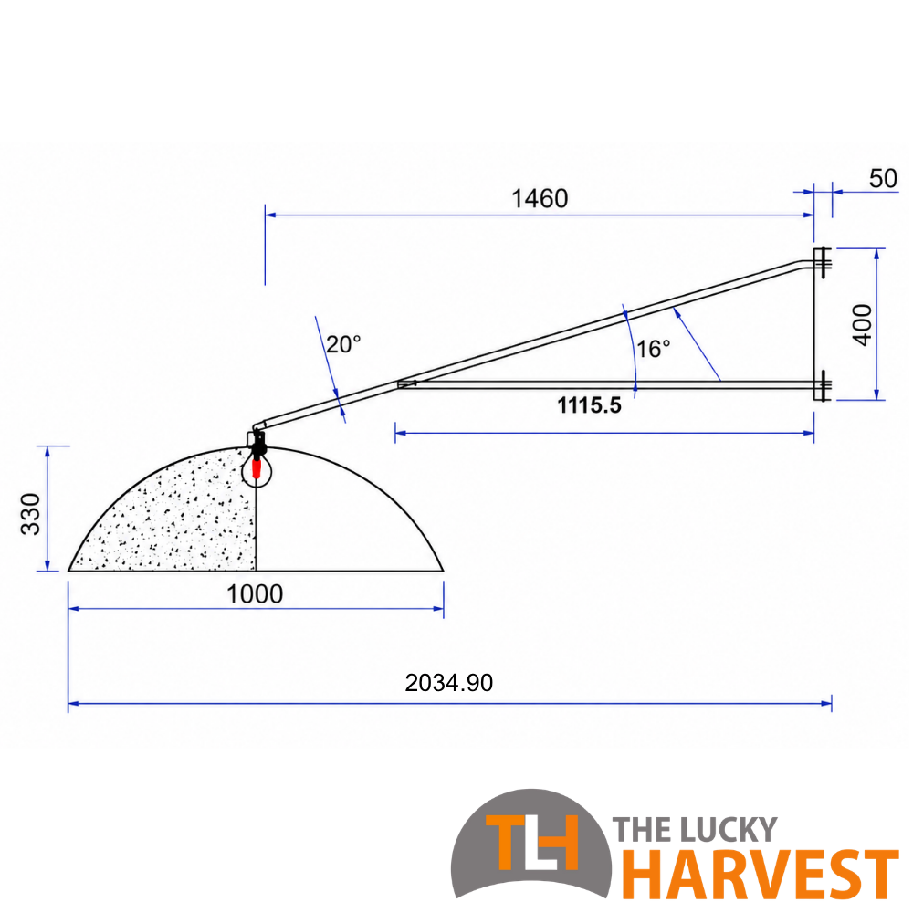 Braccio 1000 Wall Light - Image 2